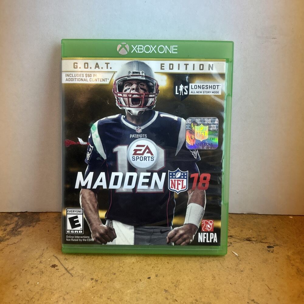 Madden NFL 18: G.O.A.T. Edition (Microsoft Xbox One, 2017)
